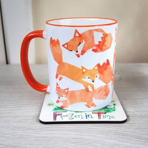 Ceramic Fox Cup
