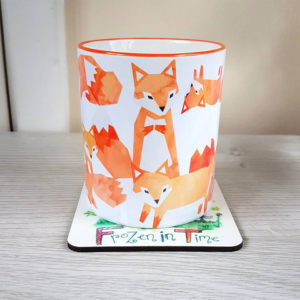 Ceramic Fox Cup