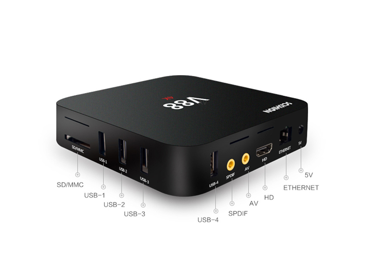 Zimtown Android 6.0 TV Box Rockchip RK3229 Quad Core - Imagem 2